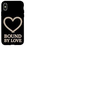 Kinky Sexy BDSM Bondage Shibari Corde Fétiche Art Coque pour iPhone X/XS