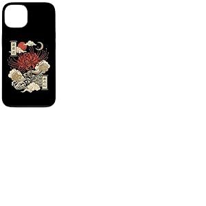 Lys Araign&eacute;e Rouge Fleur Japonaise Fleur Coque pour iPhone 13