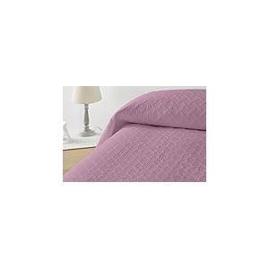 Degrees home Liso – Couvre-lit 250x260 cm – Dessus de Lit 2 Personnes, Léger et Doux en Microfibre pour Toutes Saisons, Maquillage