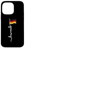 &Eacute;cusson Drapeau de l'Allemagne, Voici Un Joli Motif de Drapeau de l'Allemagne Coque pour iPhone 14 Pro Max