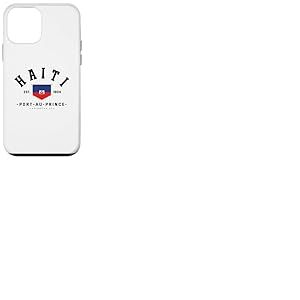 Cadeau ami ha&iuml;ti Drapeau ha&iuml;ti Port-au-Prince ha&iuml;ti Cadeau Coque pour iPhone 12 Mini