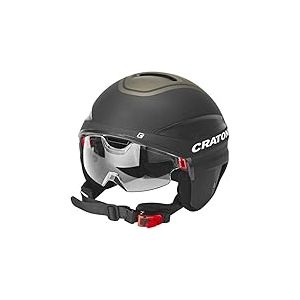 Cratoni Vigor Casque de vélo Mixte, Noir, XL (60-61 cm)