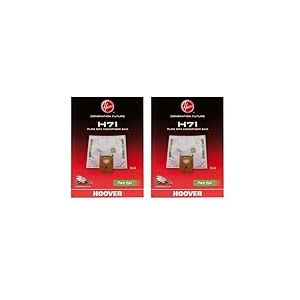 Hoover H71 Sacs pour Aspirateur - Originaux - en Microfibre - Pure EPA - Compatibles avec l’Aspirateur Traîneau Hoover Freespace Evo - 4 Pièces. (Lot de 2)