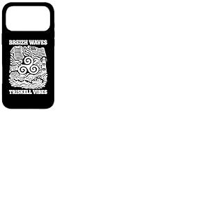 Bretagne Triskell Identit&eacute; Bretonne Oc&eacute;an Symbole Breton Coque pour iPhone 17 Pro Max