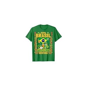 Drapeau du Br&eacute;sil pour Homme - Id&eacute;e de Tenue pour Homme - Drapeau du Br&eacute;sil et du Br&eacute;sil T-Shirt