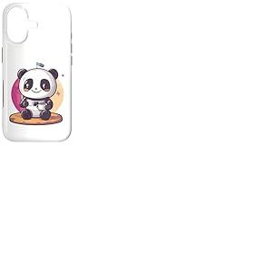 Panda Astronaute avec caf&eacute; Astronaute de l'espace Panda Coque pour iPhone 17