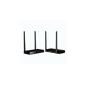 4K Transmetteur HDMI sans Fil - WHE4-4K60 - sans Fil - Ultra HD - Portée de 50 Mètres - Retour Infrarouge - Emetteur HDMI - Wireless - Support USB - Loopthrough