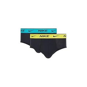 Nike Brief 2PK sous-v&ecirc;tements, Black-Lightening/Dusty Cactus, XL Homme