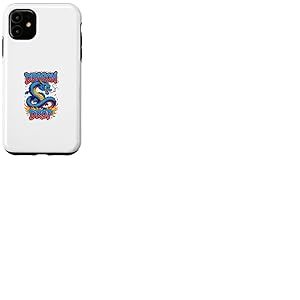 Dragon Drop Dessin animé drôle de Dragon Bleu | Fantaisie Coque pour iPhone 11