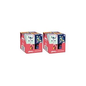 KLEENEX - Mouchoirs bo&icirc;te cubique Disney (12 boites de 48 mouchoirs) - ludique avec les personnages pr&eacute;f&eacute;r&eacute;s de vos enfants (Lot de 2)