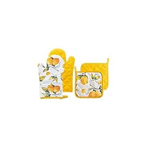 H&H Set Guanto E Presina Capri In Cotone Cm 18