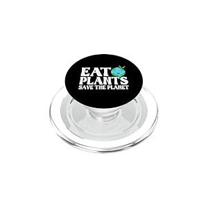 Mangez des Plantes Sauvez la plan&egrave;te PopSockets PopGrip pour MagSafe