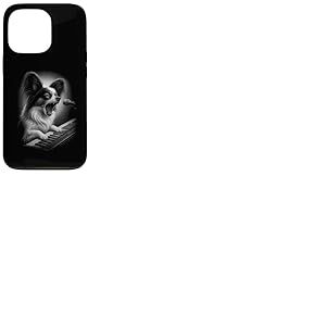 Papillon Chien Jouant Clavier Joueur Piano Amoureux des chiens Coque pour iPhone 13 Pro