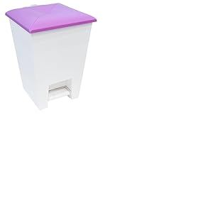 Gio Style Love Poubelle 16 l Violet 5660008, comme sur la Photo