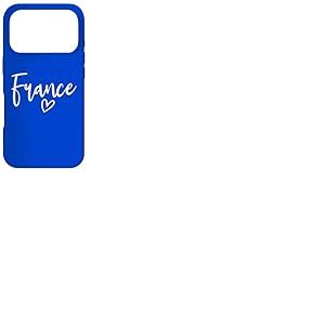 France Heart Femme Love France Coque pour iPhone 17 Pro