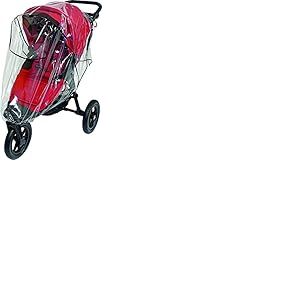 Sunnybaby 10030 Housse de pluie de qualité supérieure pour jogger XL comme Baby Jogger City Elite, tfk Adventure et bien d'autres - Transparent - Qualité supérieure - Fabriqué en Allemagne