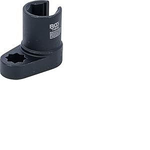BGS 1140-22 | Douille pour sonde Lambda | avec angle | 12,5 mm (1/2") double carré | 22 mm | fente 11 mm