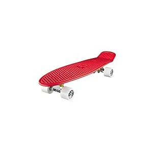 Ridge Retro 27 Skateboard complet Rouge/Blanc 27" x 7,5" - 69 cm