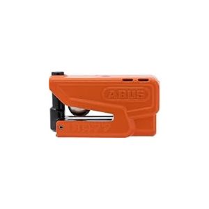 ABUS Bloque-disque Granit Detecto XPlus 8077 2.0 - Antivol de moto avec alarme et pr&eacute;alarme intelligente - En acier tremp&eacute; - Pour la protection des motos de qualit&eacute; sup&eacute;rieure - Orange