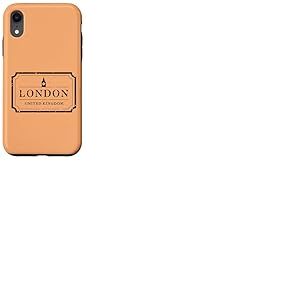 #snirt London T-shirt UK. London Hoodie UK London Housse pour téléphone portable Coque pour iPhone XR