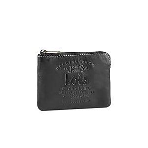 Lois - Porte Monnaie Homme Cuir Souple Petit Format - Petit Porte Monnaie Homme - Bourse Porte Monnaie Multi Rangements Anti RFID. Porte Carte Cuir., Noir