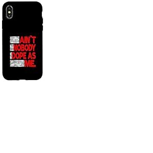 Red Nobody Doper Red Graphic Coque pour iPhone X/XS