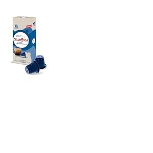 Gimoka M&eacute;lange Espresso D&egrave;caf&egrave;in&egrave; intensit&eacute; 7/13-100 Capsules - Compatibles avec les machines &agrave; caf&eacute; &agrave; usage domestique Nespresso* - Produit en Italie (lot de 10 x 10)