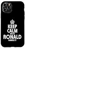 T-Shirt &agrave; Capuche Keep Calm Ronald Coque pour iPhone 11 Pro