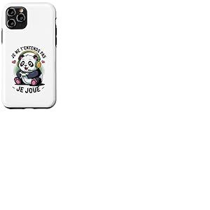 Rigolote Gamer Jeux Video Gameur Panda Geek Gaming Coque pour iPhone 11 Pro