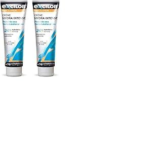 EXCILOR - Hydra-Intense - Crème Pieds Secs - Prévient l'apparition de callosités - Soin des pieds - 125 ml (Lot de 2)