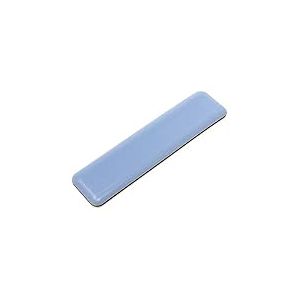 Adsamm&reg; / 16 x Patins en PTFE / bleu-gris / 24x100 mm / rectangulaire / Glisseurs autocollants PTFE / patins glisseurs auto-adh&eacute;sif qualit&eacute; premium