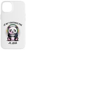 Rigolote Gamer Jeux Video Gameur Panda Geek Gaming Coque pour iPhone 14 Plus