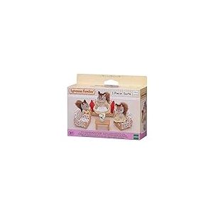SYLVANIAN FAMILIES 4464 Canape+ 2 Fauteuils+ Table