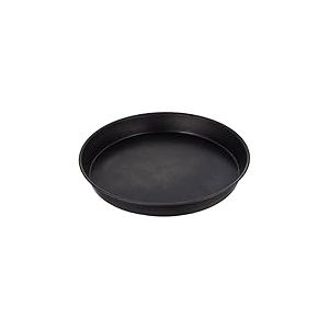 Pentole Agnelli Moule cylindrique pour Pizza, Haut, en tôle Bleu, Noir 28 cm Noir
