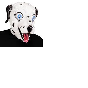 WIDMANN MILANO PARTY FASHION Animal Dalmatien Masque de tête pour Chien Cerf NE Fancy Dress Accessoire Adulte