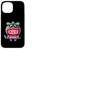 Adorable Fraise Joueur De Hockey Glace Coque pour iPhone 15