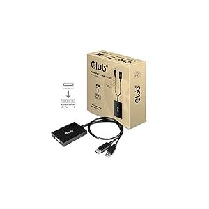 CLUB3D CAC-1010 DISPLAYPORT/USB DVI-I DAUL LINK NEGRO, BLANCO