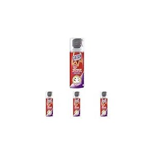 Catch Expert Volants et Rampants &ndash; A&eacute;rosol (400mL) &ndash; Insecticide Tous Insectes &ndash; Mouches Moustiques Cafards Araign&eacute;es (Lot de 4)