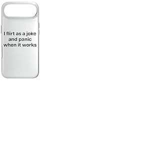I Flirt AS A Joke and Panic When IT Works X Valentinstag Coque pour iPhone Air