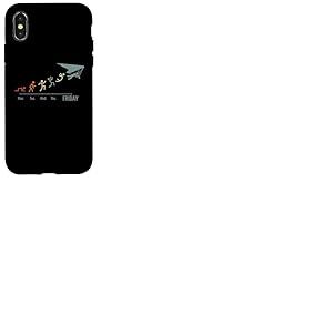 Deltaplane Delta-Gliding Delta-Gliding Weekend Deltaplane Coque pour iPhone X/XS