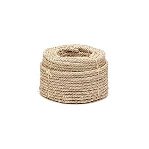 La cordeline Cordage Sisal Naturel Ø 10 mm 50 m- Corde Arbre à Chats, Bricolage, Corde Jardin