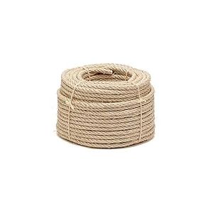 Cordage Sisal Naturel Ø 10 mm 50 m- Corde Arbre à Chats, Bricolage, Corde Jardin