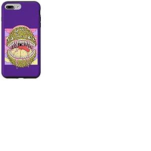 Weirdcore Oculaires esth&eacute;tiques Kawaii Durian Coque pour iPhone 7 Plus/8 Plus