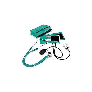 NCD Medical Sprague Stéthoscope avec Tensiomètre + Trousse Assortie Teal