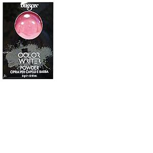 Dikson Writer Poudre Colorant Cheveux/Barbe Fuchsia, Multicolore, Unique