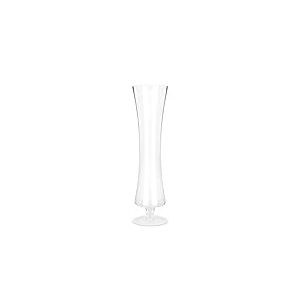 Vase de Sol avec Pied en Verre Transparent 13,5 x 13,5 x 50 cm