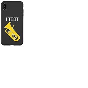 I Toot – Humoristique Baryton/Euphonium drôle Coque pour iPhone XS Max
