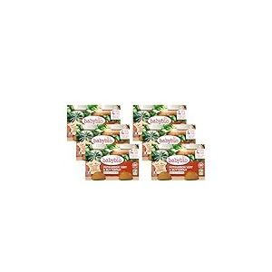 Babybio - Petits pots - Potimarron Vert et Courge Butternut - 4+ mois - 2x130g - Lot de 6 - BIO