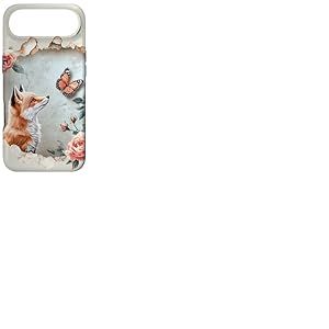 Renard Fleurs For&ecirc;t Animal Mignon Renard Coque pour iPhone Air