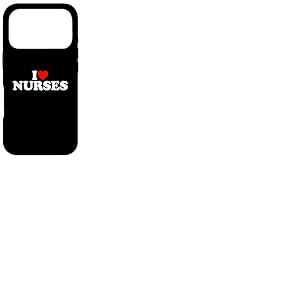 I Love Nurses Coque pour iPhone 17 Pro